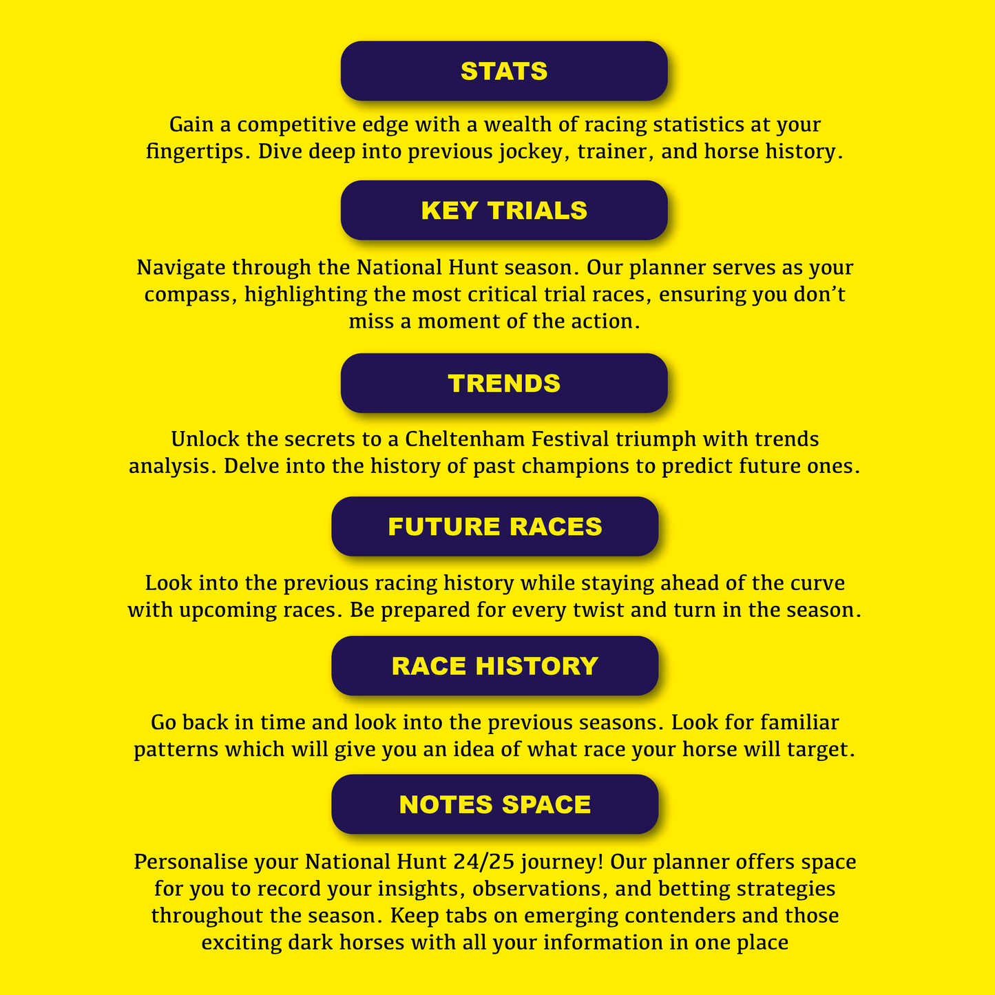 The Road to Cheltenham Festival Planner 24/25