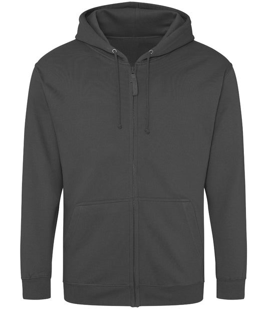 Full Zip Hoodie - Steel Grey