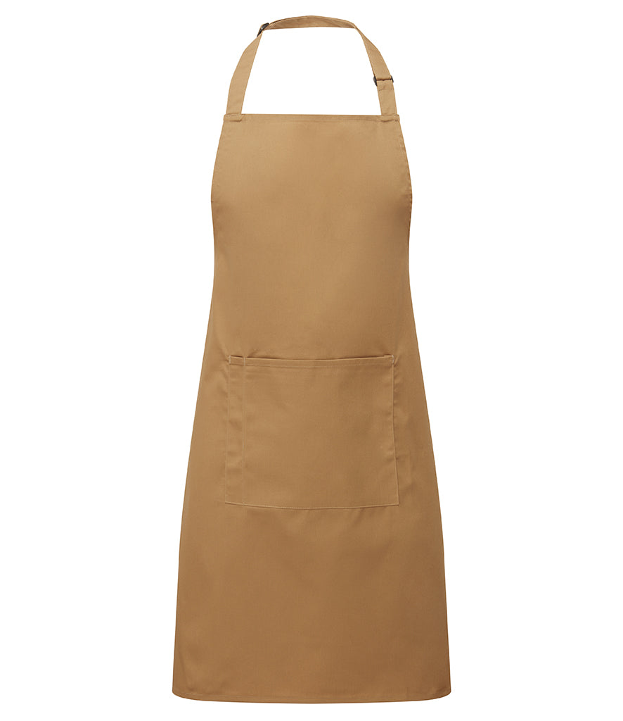 Premier 'Colours' Bib Apron with Pocket