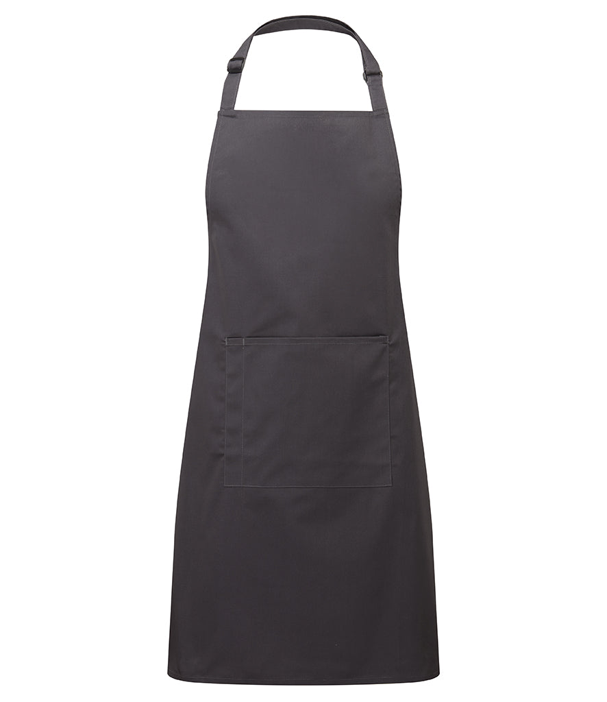 Premier 'Colours' Bib Apron with Pocket