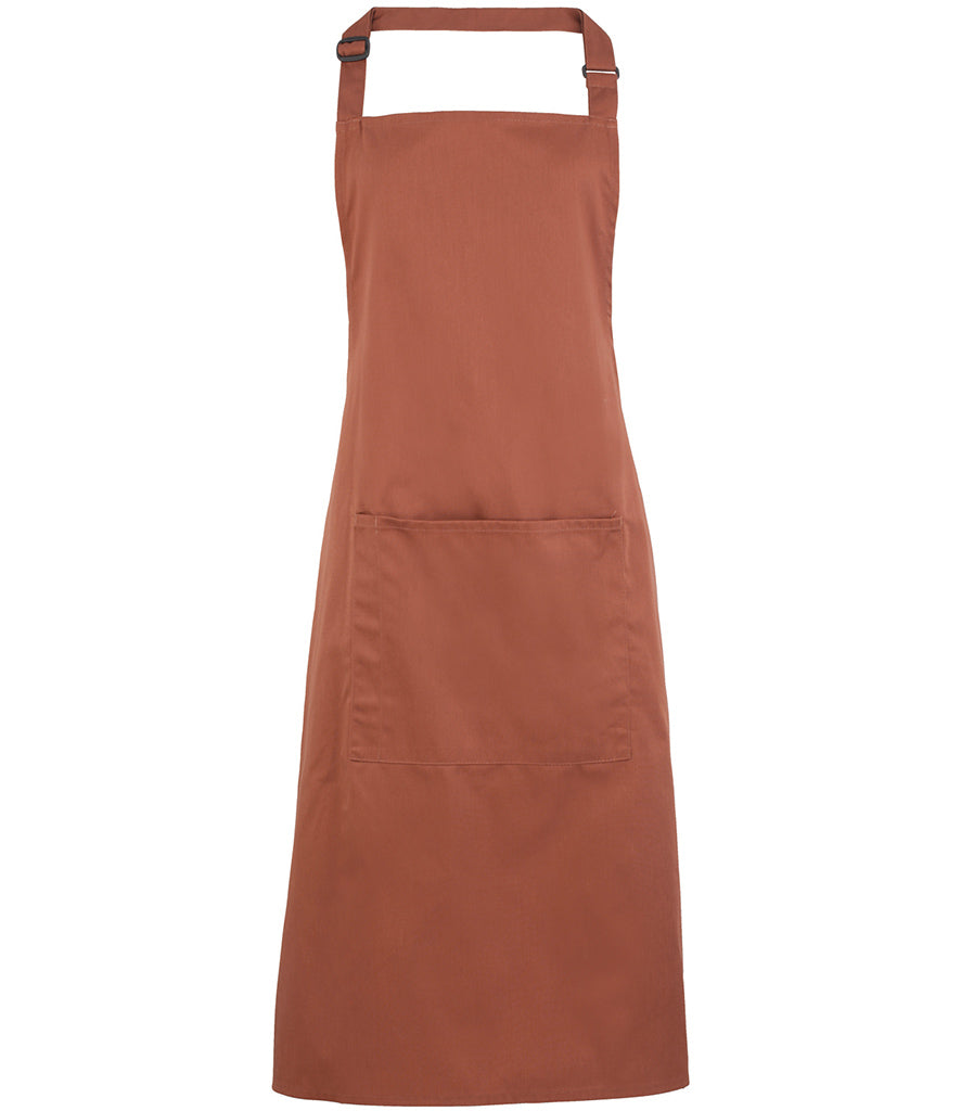 Premier 'Colours' Bib Apron with Pocket