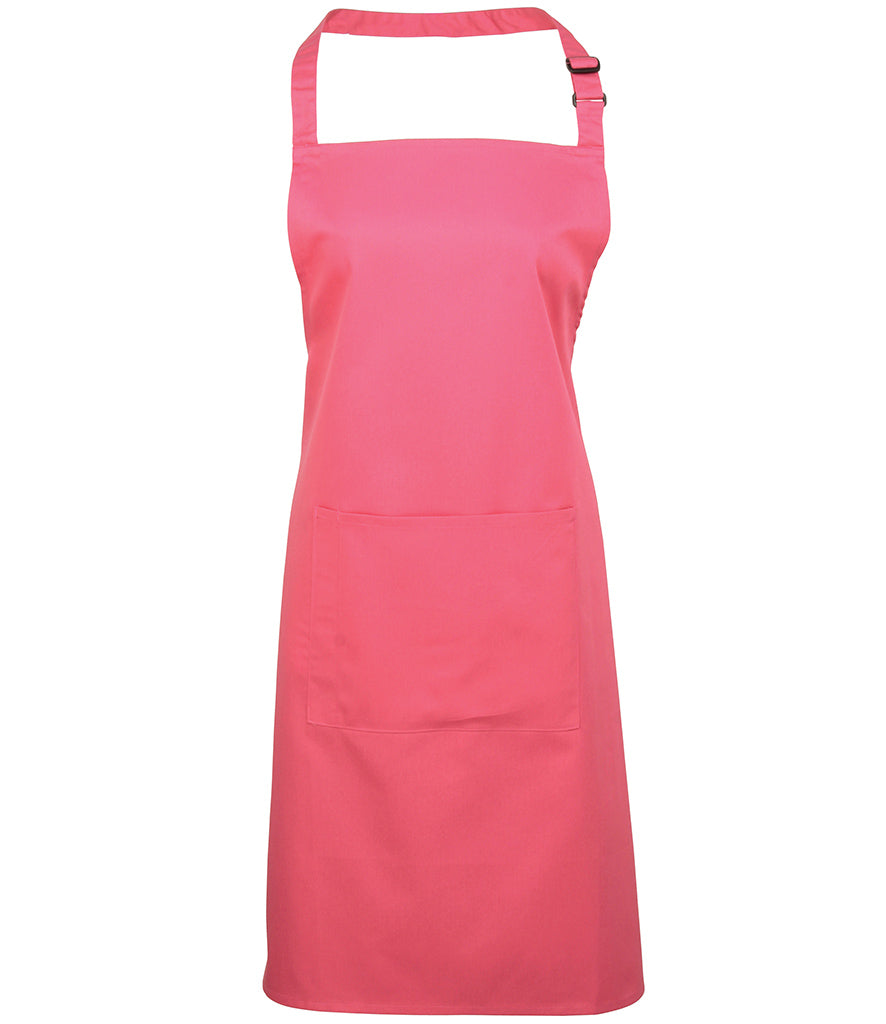 Premier 'Colours' Bib Apron with Pocket