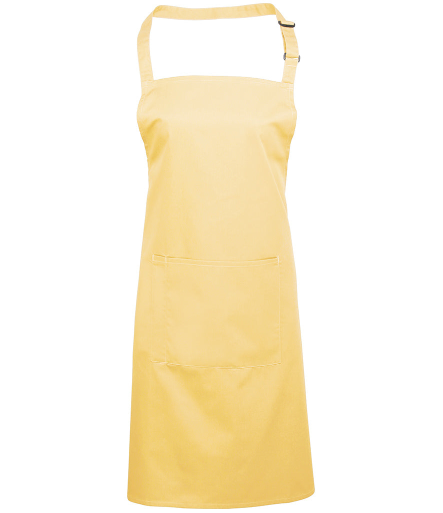 Premier 'Colours' Bib Apron with Pocket