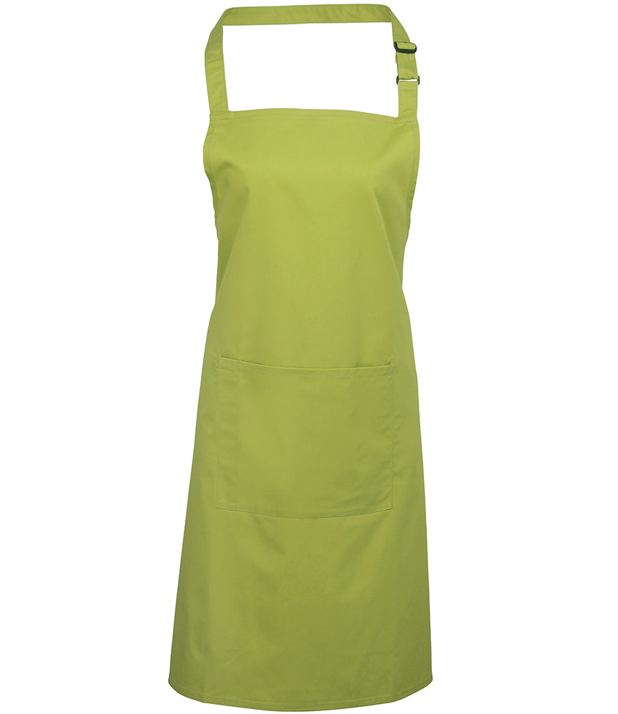 Premier 'Colours' Bib Apron with Pocket