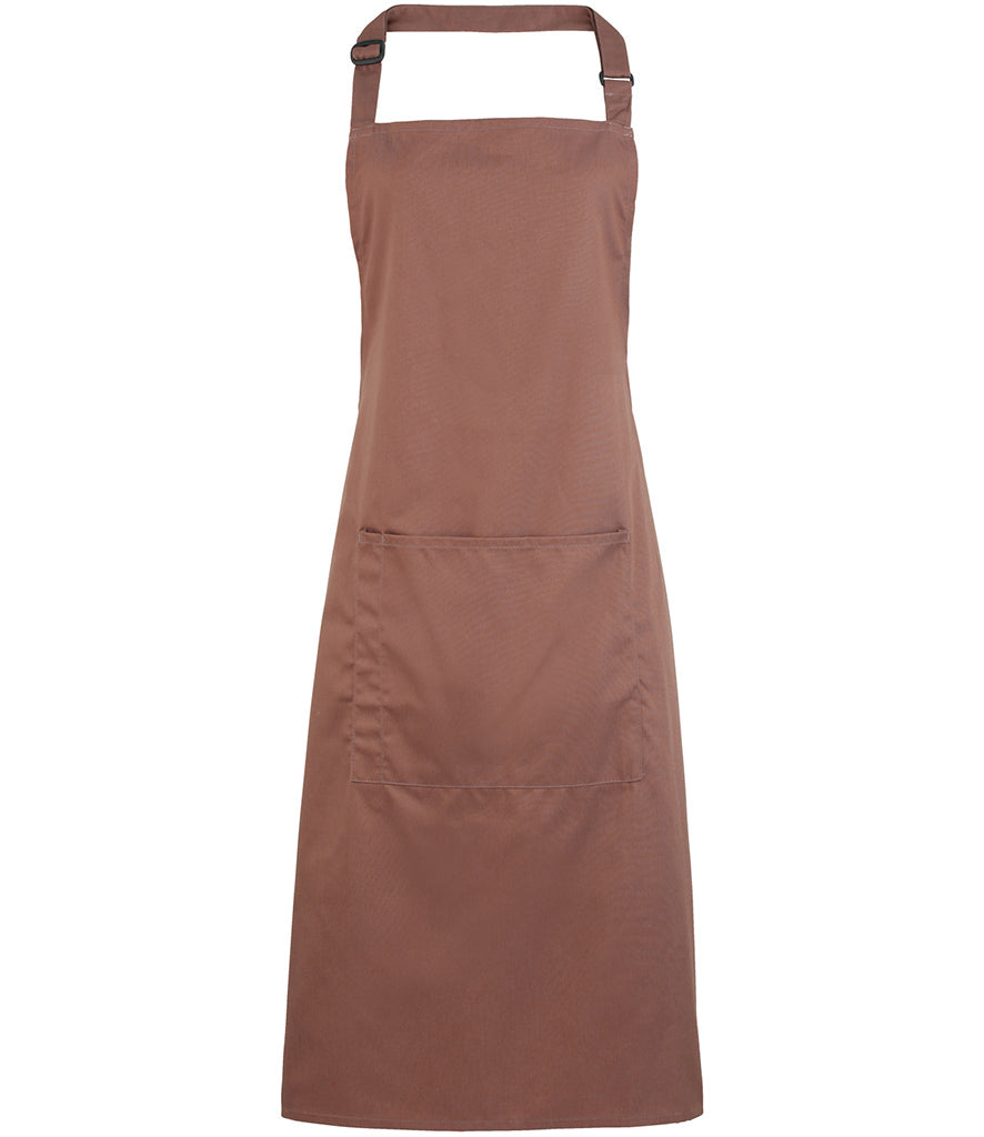 Premier 'Colours' Bib Apron with Pocket