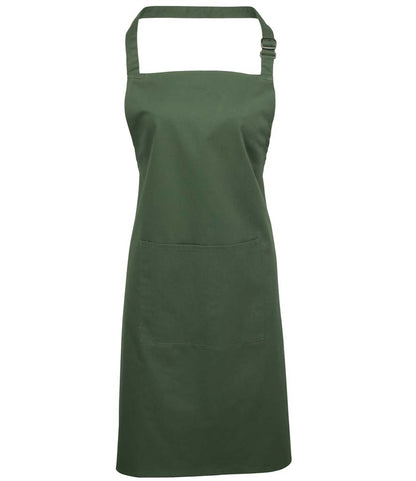 Premier 'Colours' Bib Apron with Pocket