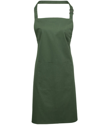 Premier 'Colours' Bib Apron with Pocket