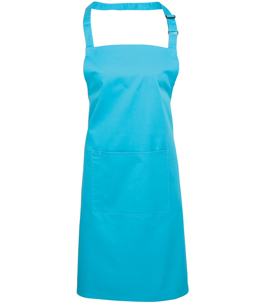 Premier 'Colours' Bib Apron with Pocket