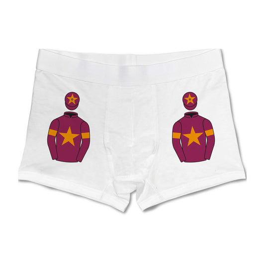 National Hunt Racing Enthusiasts Mens Boxer Shorts