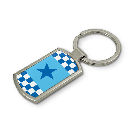 Crossed Fingers Partnership Keyring - Keyring - Hacked Up