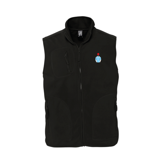 Unisex Foxtrot Racing Embroidered Fleece Bodywarmer - Clothing - Hacked Up