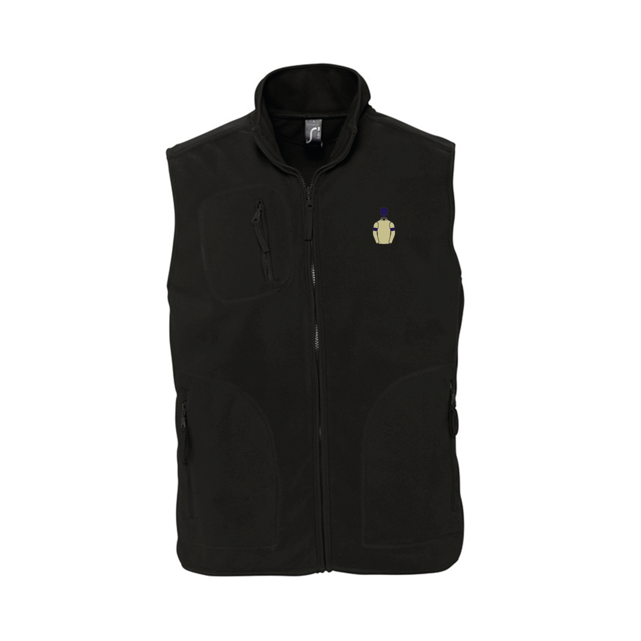 Unisex Hambleton Racing Embroidered Fleece Bodywarmer - Clothing - Hacked Up