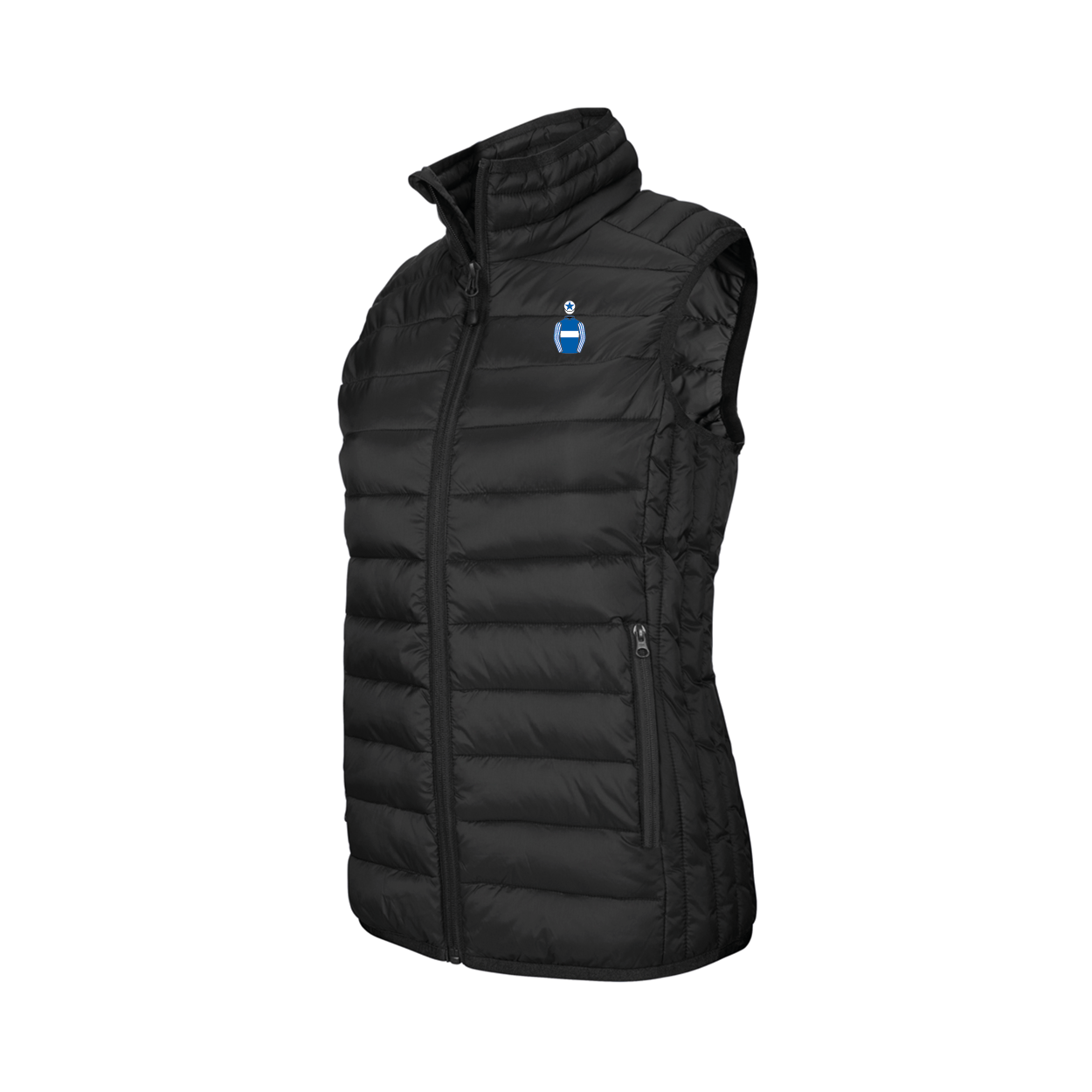 Ladies King Power Racing Embroidered Kariban Lightweight Bodywarmer - Clothing - Hacked Up