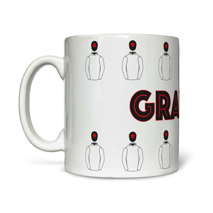 Syndicates.Racing Mug with Name - Hacked Up