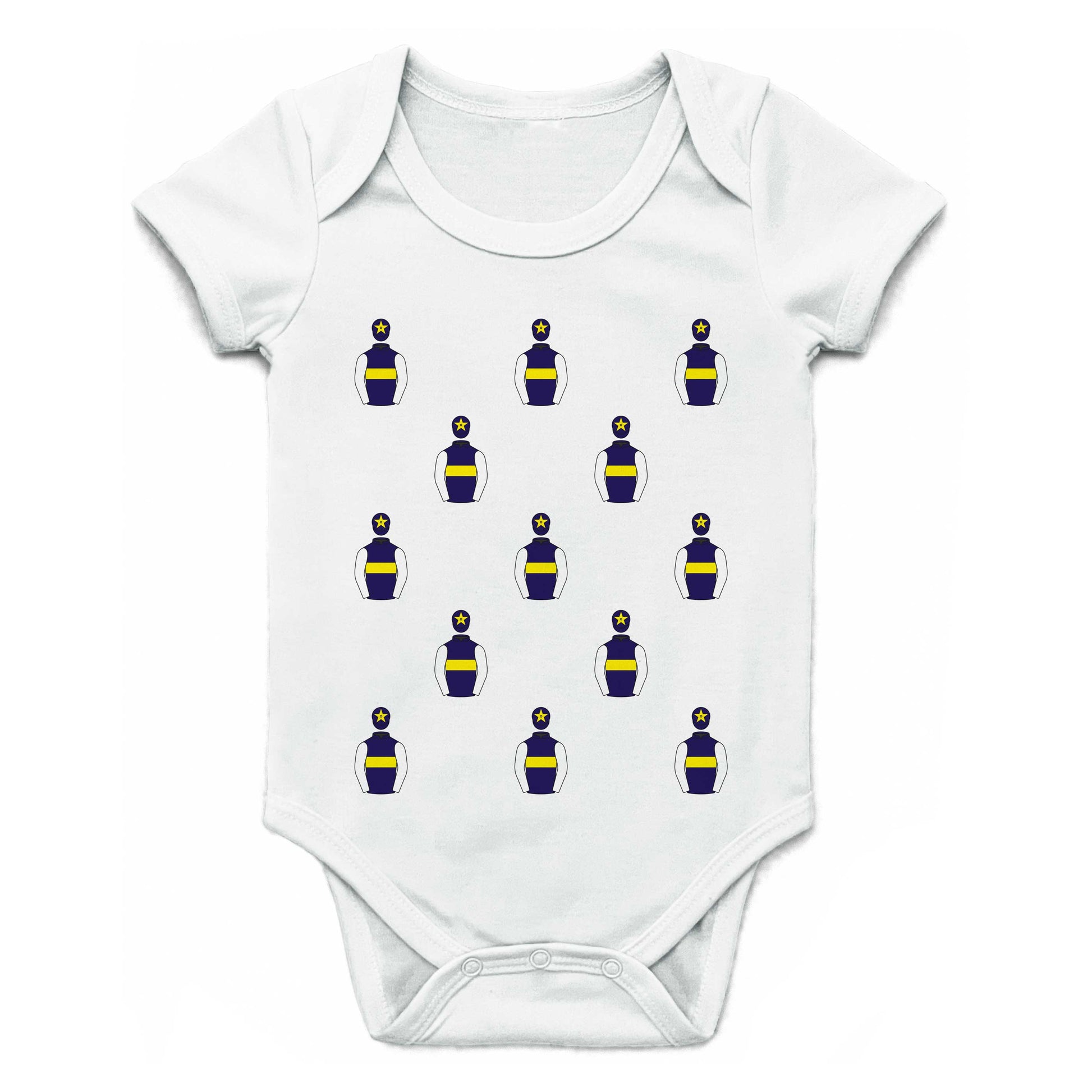 Bruton Street V Club Multiple Silks Baby Grow - Baby Grow - Hacked Up