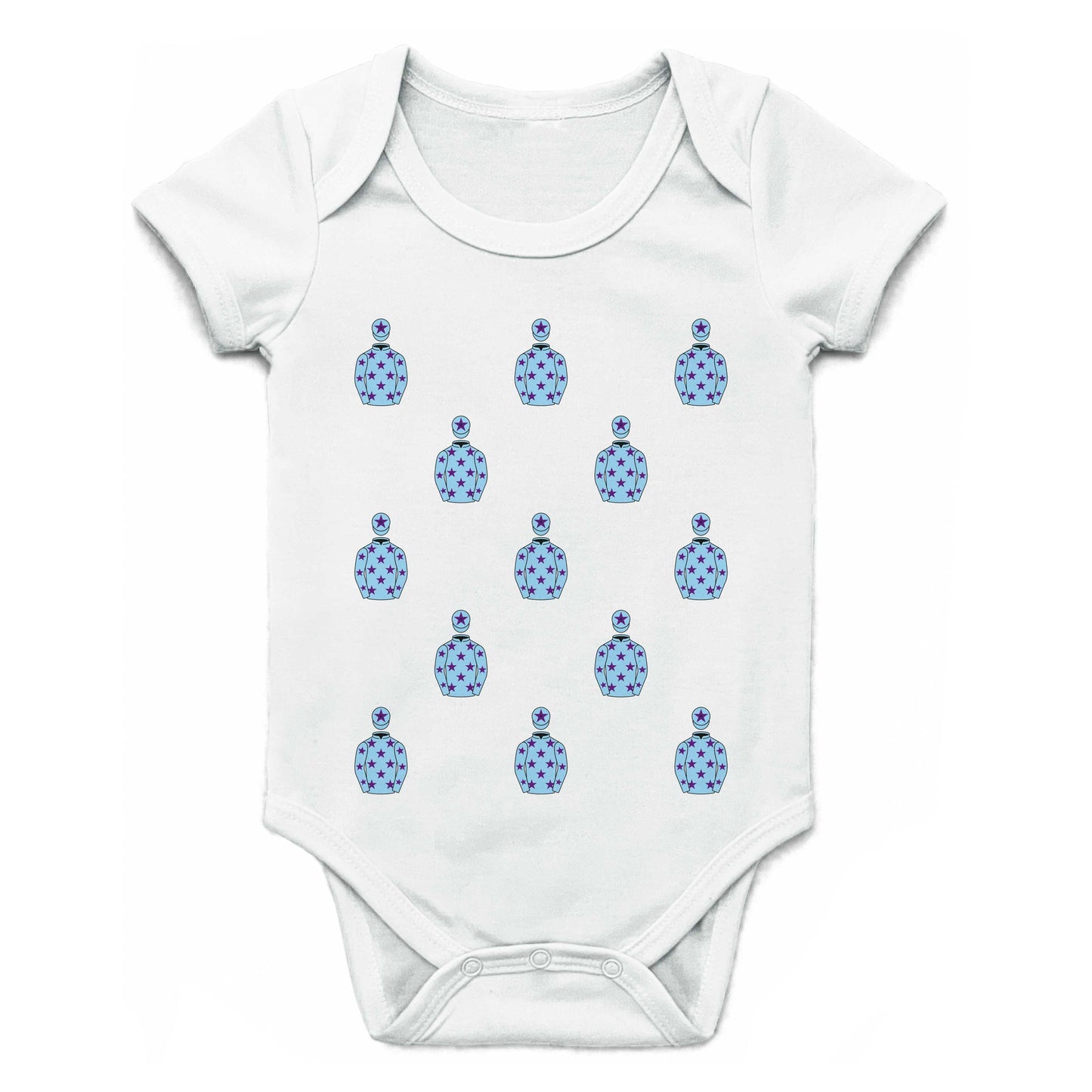 Caroline Ahearn Multiple Silks Baby Grow - Baby Grow - Hacked Up