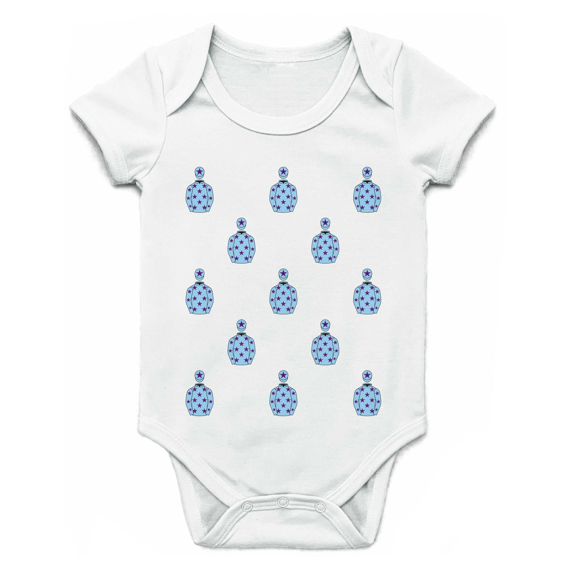 Caroline Ahearn Multiple Silks Baby Grow - Baby Grow - Hacked Up