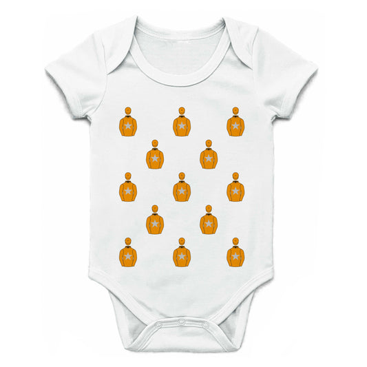 Dare To Dream Racing Multiple Silks Baby Grow - Baby Grow - Hacked Up