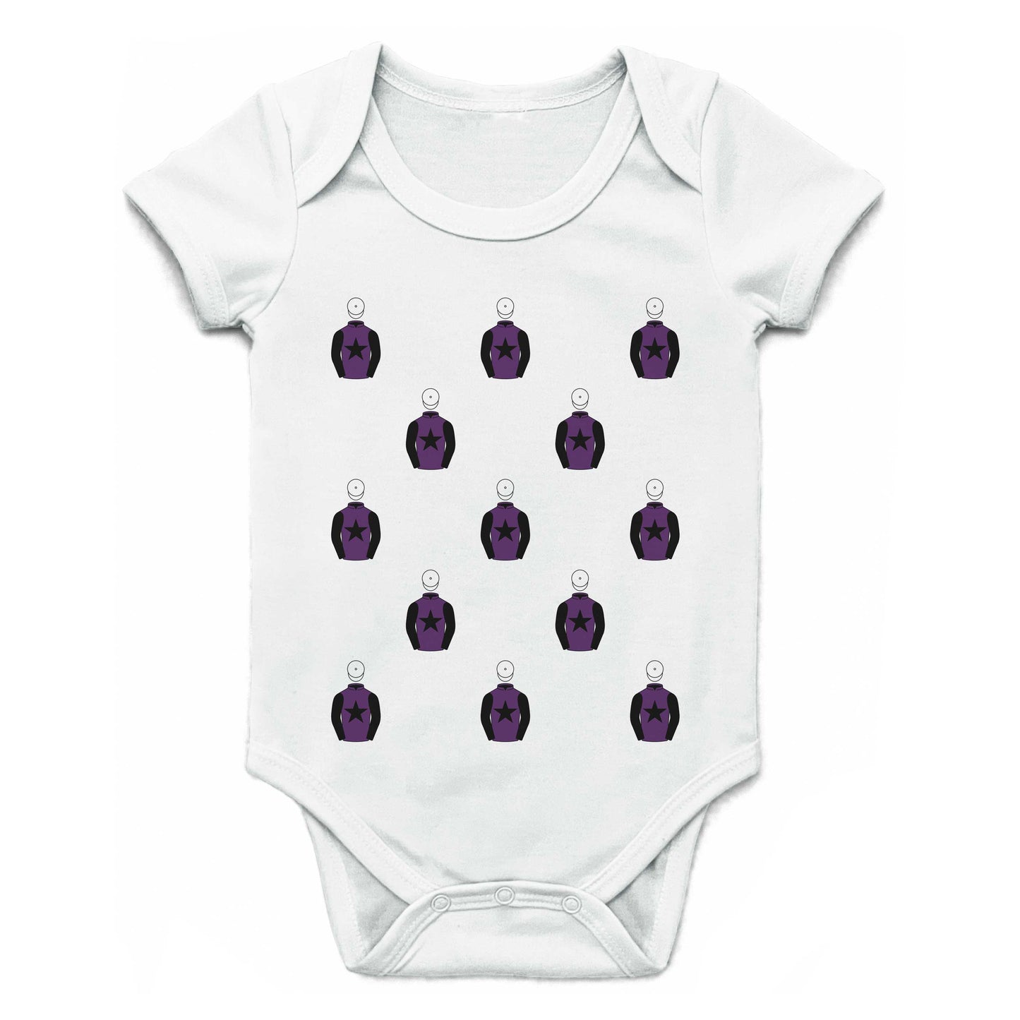 David Bobbett Multiple Silks Baby Grow - Baby Grow - Hacked Up