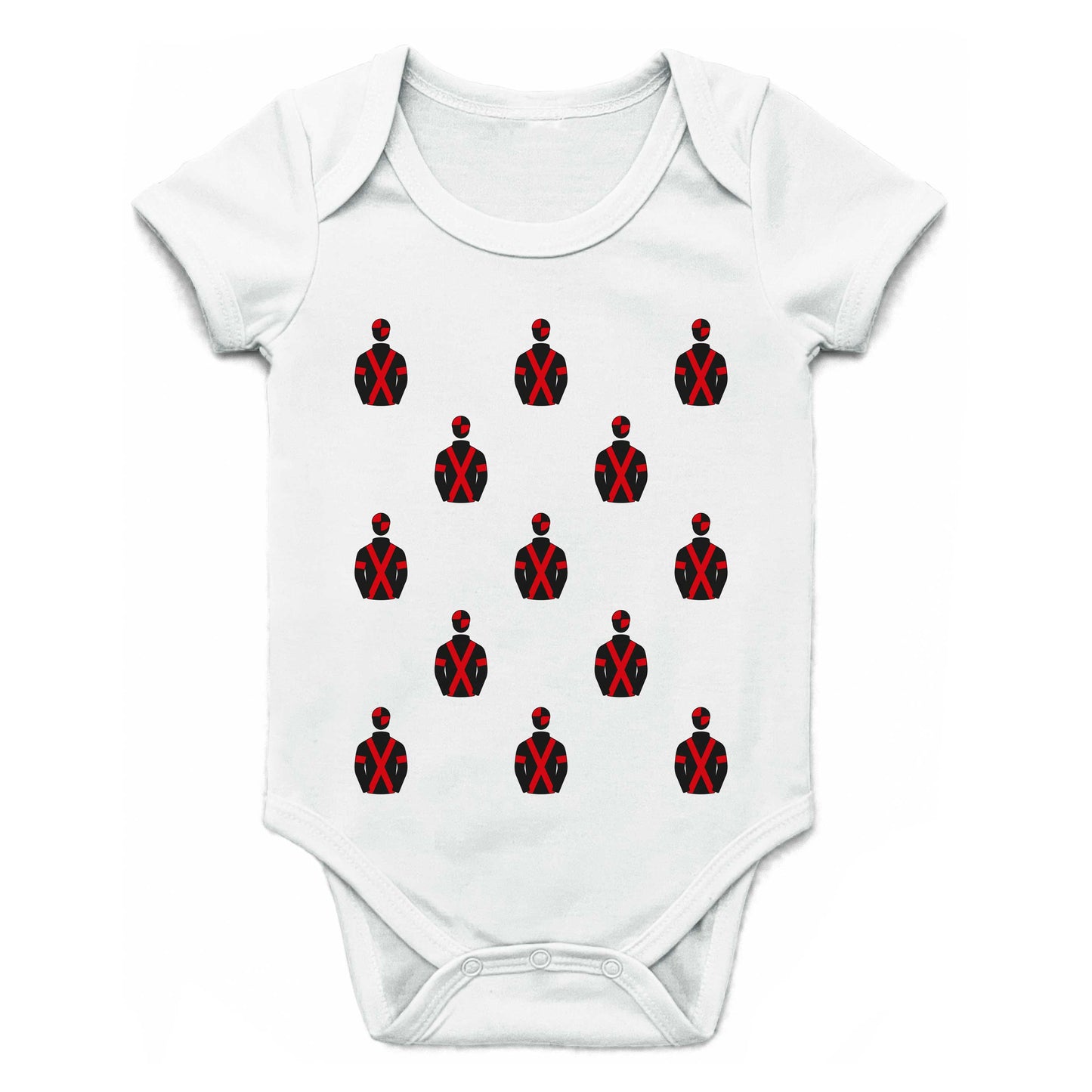 David Brace Multiple Silks Baby Grow - Baby Grow - Hacked Up