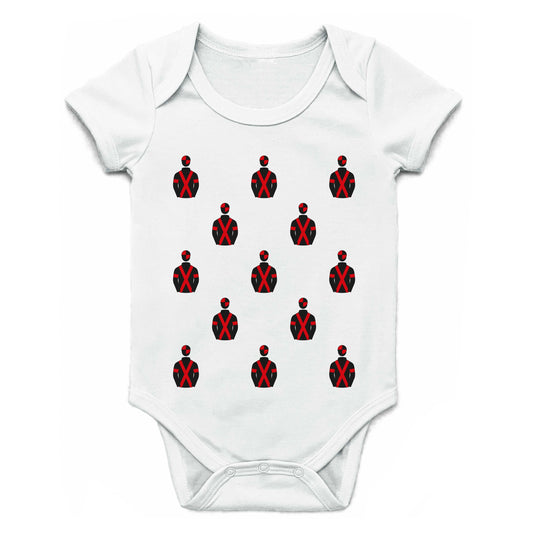 David Brace Multiple Silks Baby Grow - Baby Grow - Hacked Up