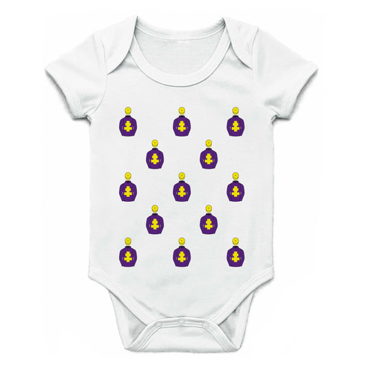 Dr R Lambe Multiple Silks Baby Grow - Baby Grow - Hacked Up