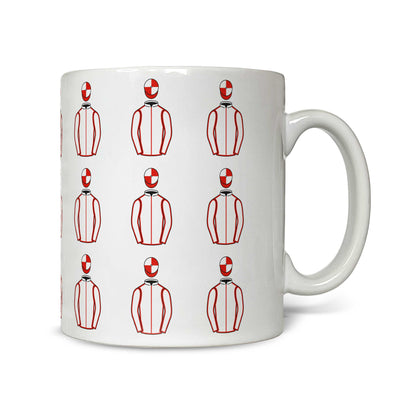 HP Racing Who Dares Wins Multiple Silks Mug - Mug - Hacked Up