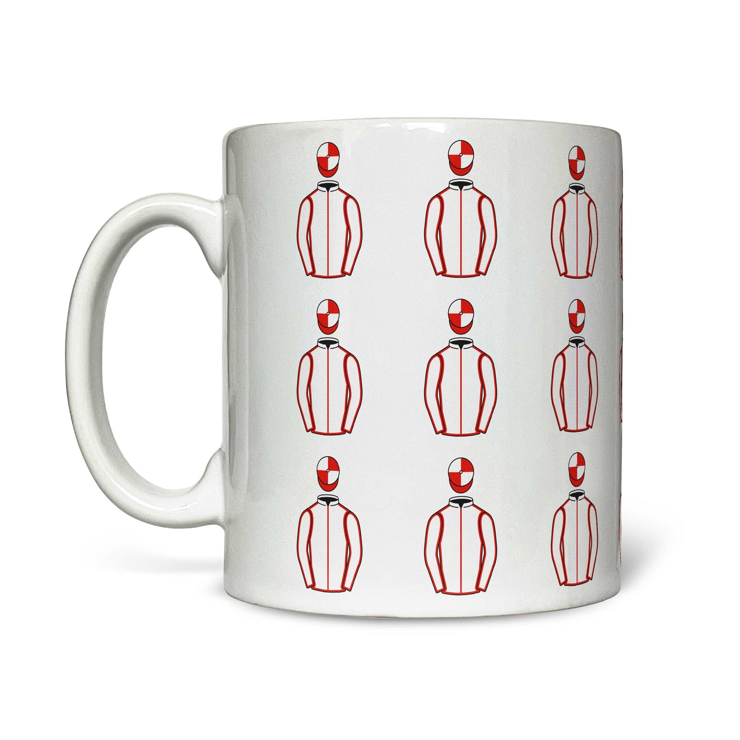 HP Racing Who Dares Wins Multiple Silks Mug - Mug - Hacked Up