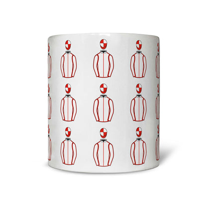 HP Racing Who Dares Wins Multiple Silks Mug - Mug - Hacked Up