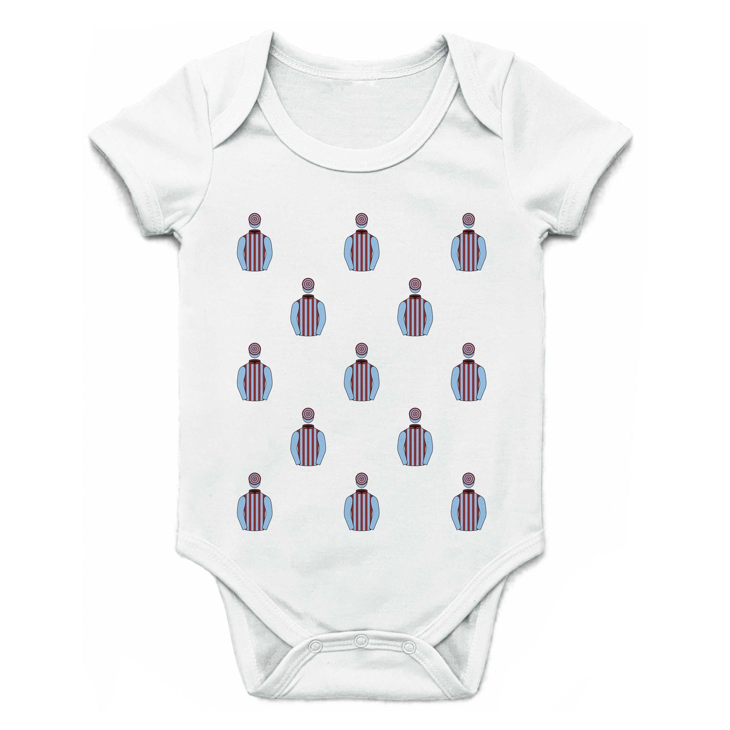 Jim Lewis Multiple Silks Baby Grow - Baby Grow - Hacked Up