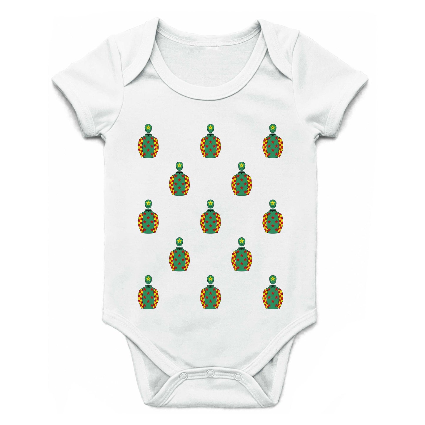 John Davies Multiple Silks Baby Grow - Baby Grow - Hacked Up