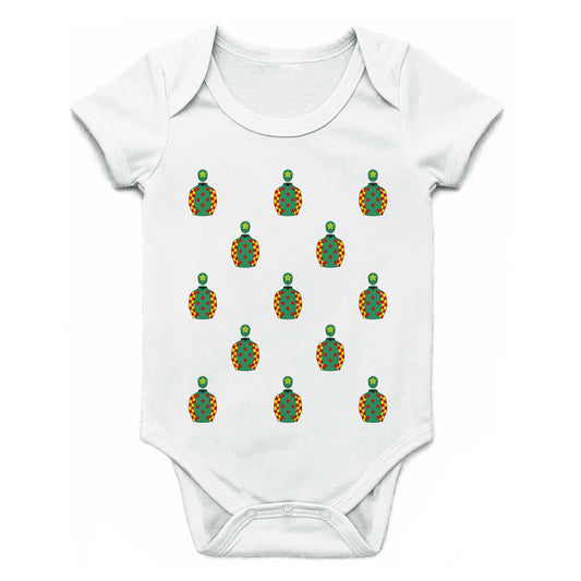 John Davies Multiple Silks Baby Grow - Baby Grow - Hacked Up