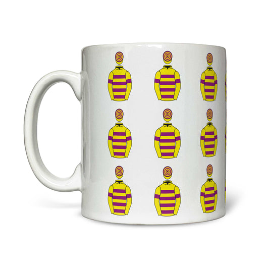 Mr And Mrs J D Cotton Multiple Silks Mug - Mug - Hacked Up