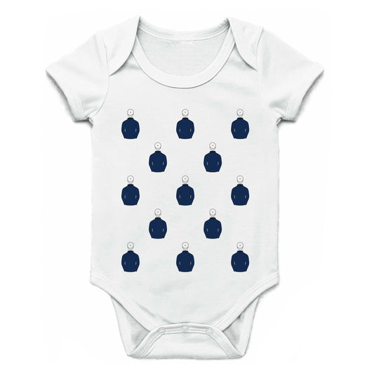 Mrs N Flynn Multiple Silks Baby Grow - Baby Grow - Hacked Up