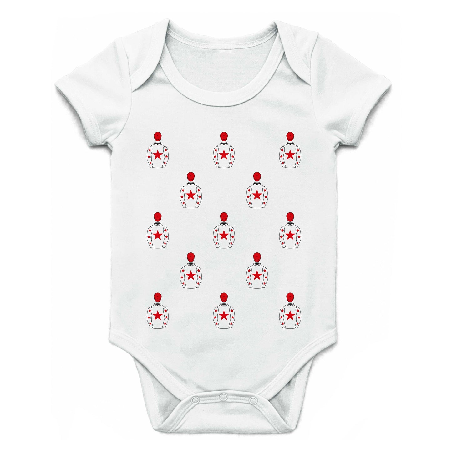 SSP Syndicate Multiple Silks Baby Grow - Baby Grow - Hacked Up