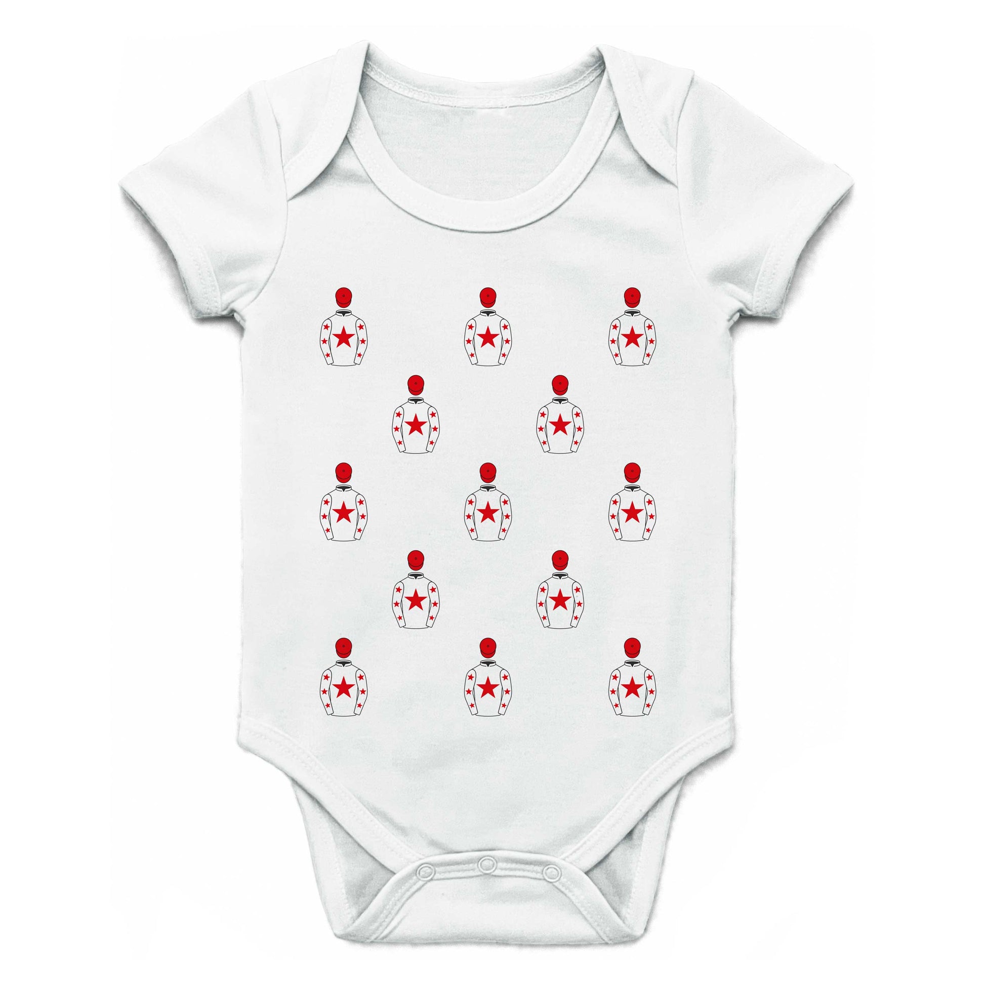 SSP Syndicate Multiple Silks Baby Grow - Baby Grow - Hacked Up