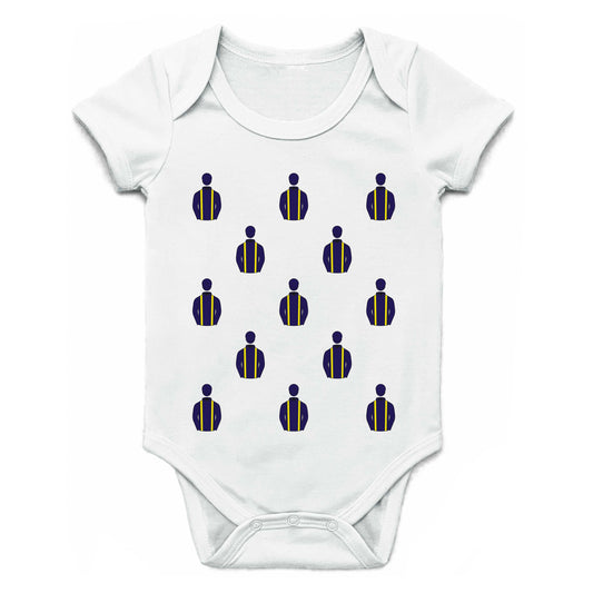 Taylor, Burley And O'Dwyer Multiple Silks Baby Grow - Baby Grow - Hacked Up