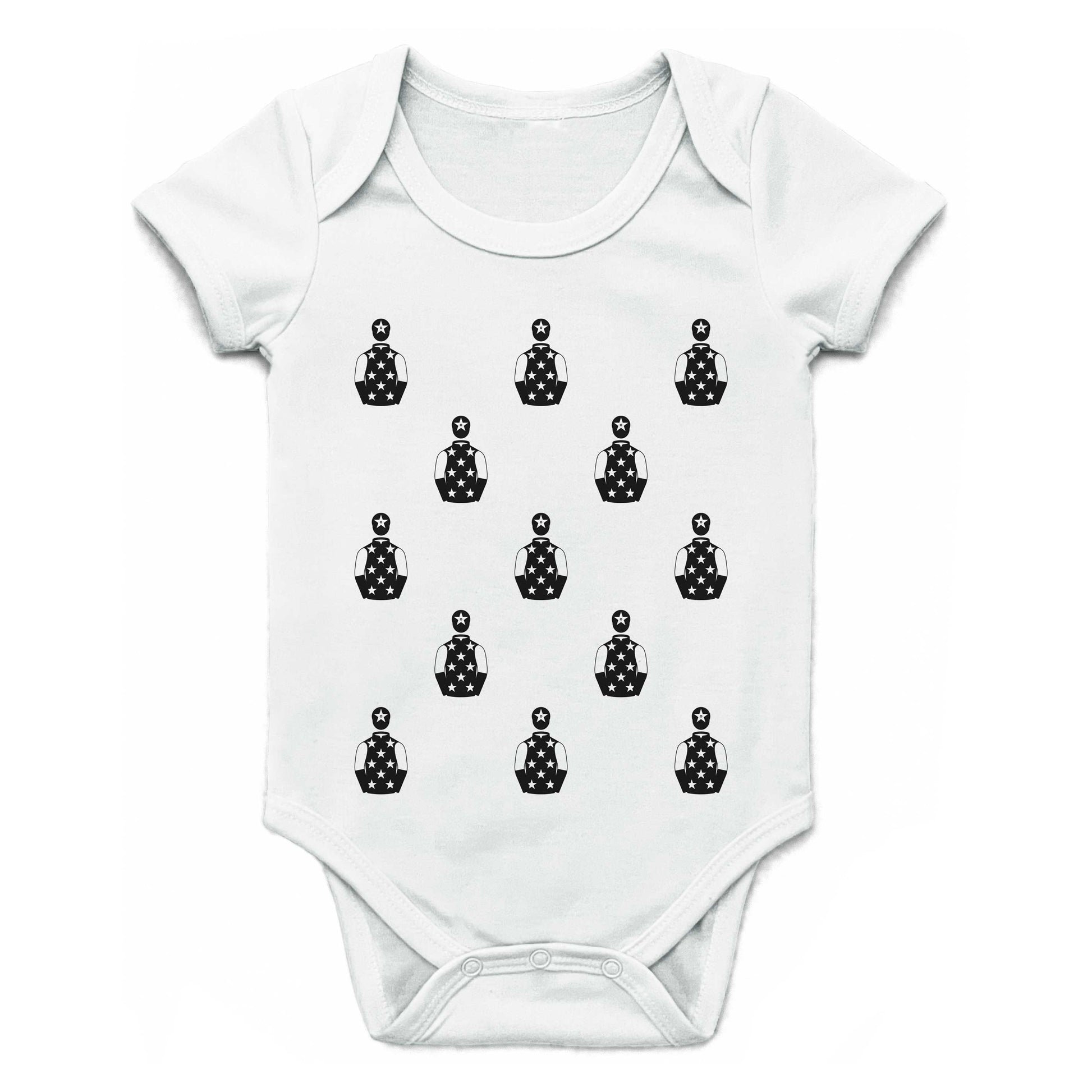 Tyrrels Racing Multiple Silks Baby Grow - Baby Grow - Hacked Up