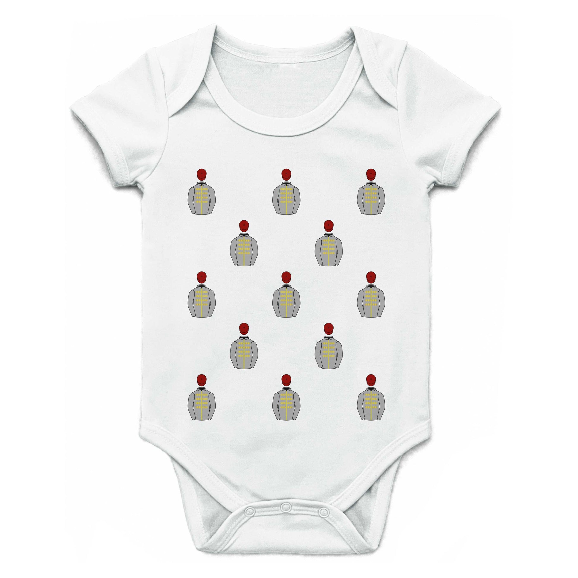 Al Shaqab Racing Multiple Silks Baby Grow - Baby Grow - Hacked Up