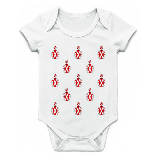 Philip Wilkins Multiple Silks Baby Grow - Baby Grow - Hacked Up