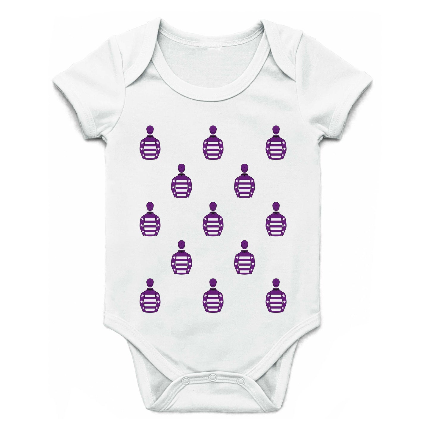 Tam Wallop Multiple Silks Baby Grow - Baby Grow - Hacked Up