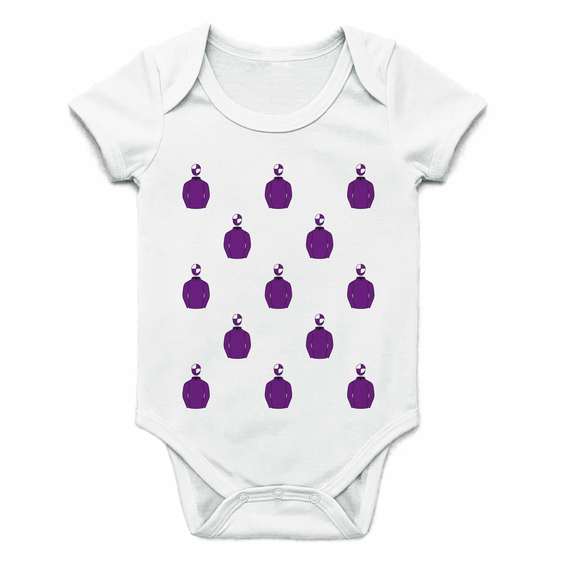 Amo Racing Limited Multiple Silks Baby Grow - Baby Grow - Hacked Up