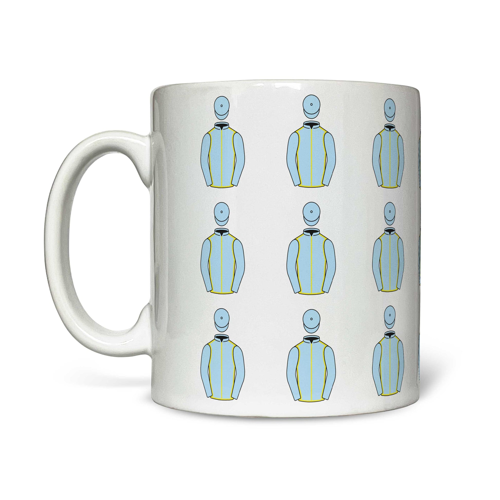 Poseidon Thoroughbred Racing Multiple Silks Mug - Mug - Hacked Up