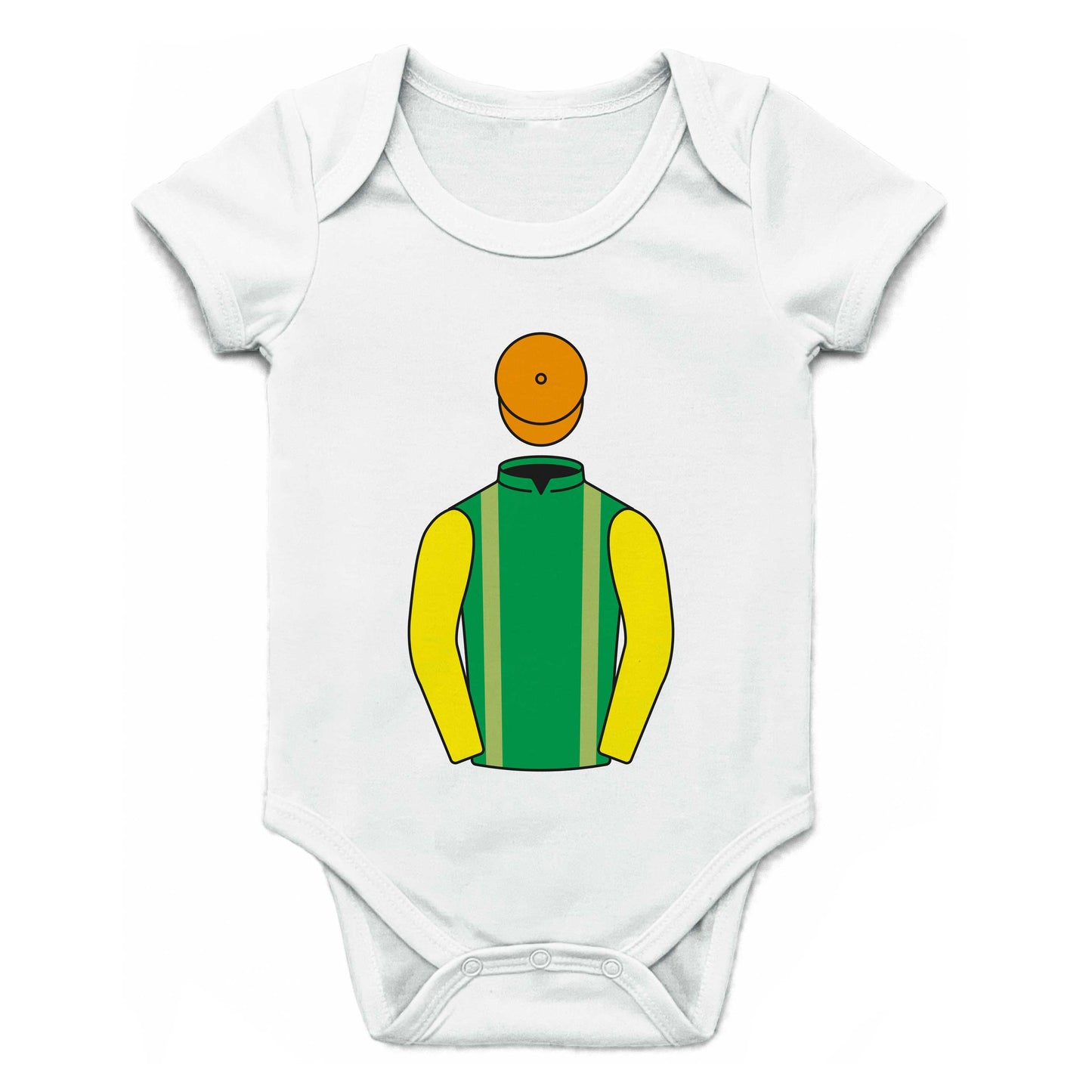 Mrs Aafke Clarke Single Silks Baby Grow - Baby Grow - Hacked Up