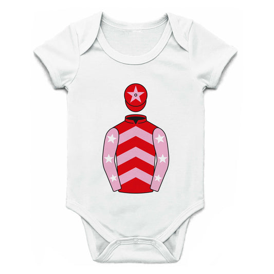 Mrs Barbara Hester Single Silks Baby Grow - Baby Grow - Hacked Up