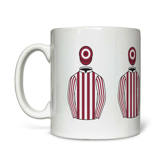 C Jones 4 Silks Mug - Mug - Hacked Up