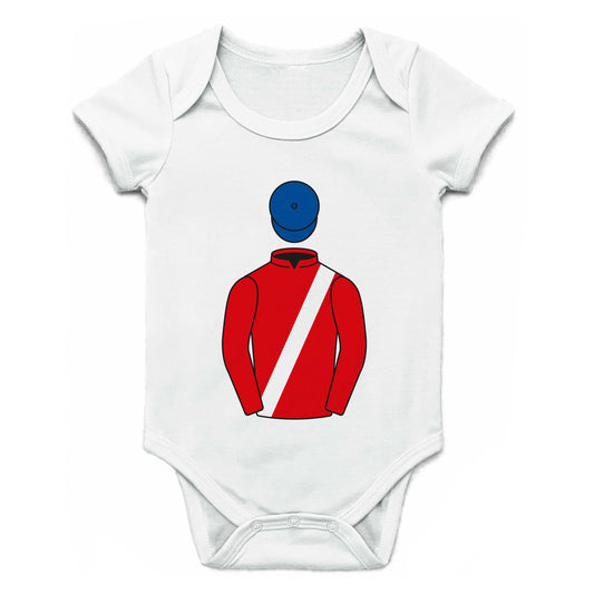 Cheveley Park Stud Single Silks Baby Grow - Baby Grow - Hacked Up