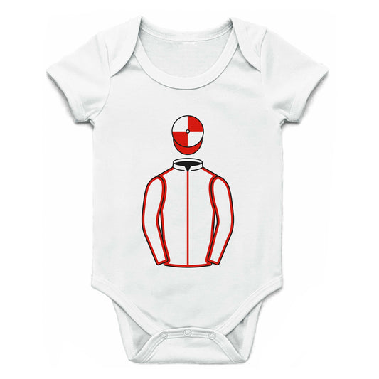 HP Racing Who Dares Wins Single Silks Baby Grow - Baby Grow - Hacked Up