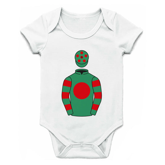 John J Phelan And Syed Momin Single Silks Baby Grow - Baby Grow - Hacked Up