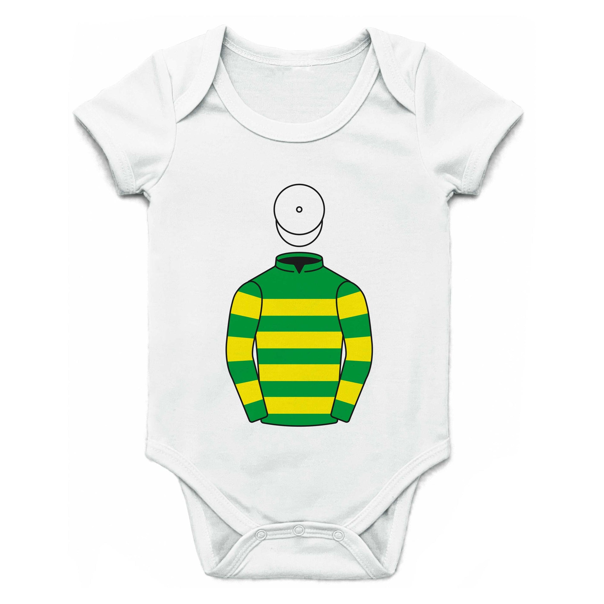 J P McManus Single Silks Baby Grow - Baby Grow - Hacked Up